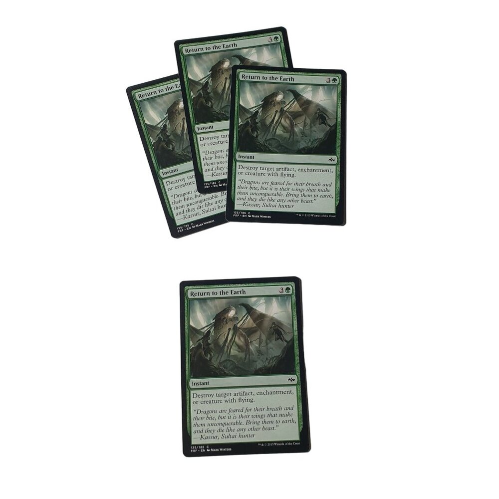 Return to the Earth 135 4X Magic The Gathering MTG Cards Instant  Mark Winters